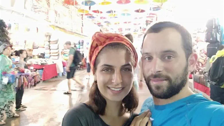 ידידיה קלרמן ז"ל עם רעייתו הטרייה קסם