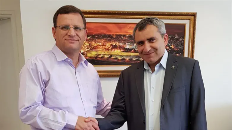 Зеэв Элькин и Галь Гринвальд