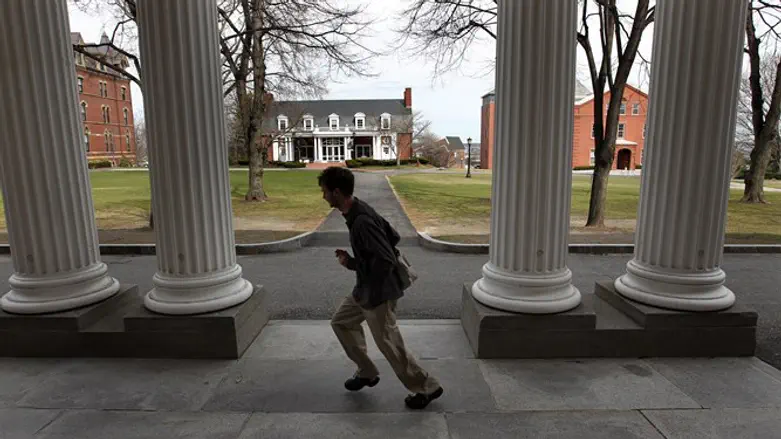 The Tufts University campus in suburban Boston has more than 5,500 undergraduate