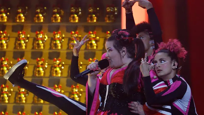 Neta Barzilai at 2018 Eurovision