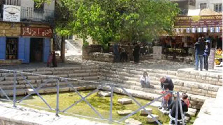 כיכר המעיין בפקיעין