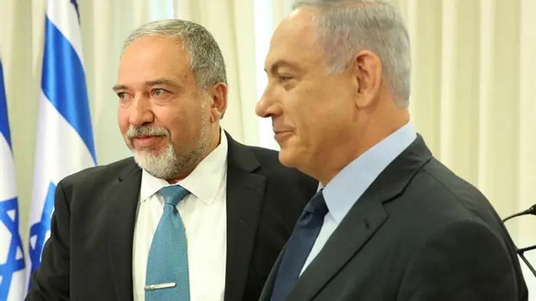 Нетаньяху и Либерман