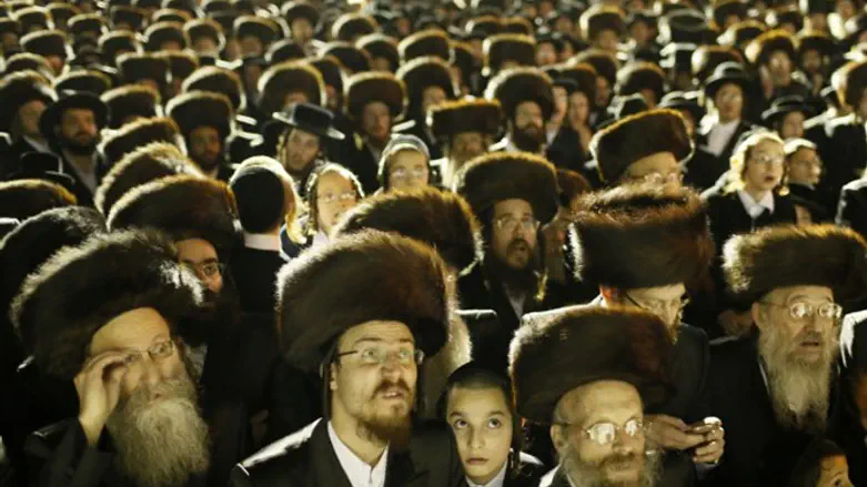 Satmar Hasidim pre-coronavirus (archive)