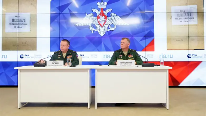 Брифинг Минобороны РФ