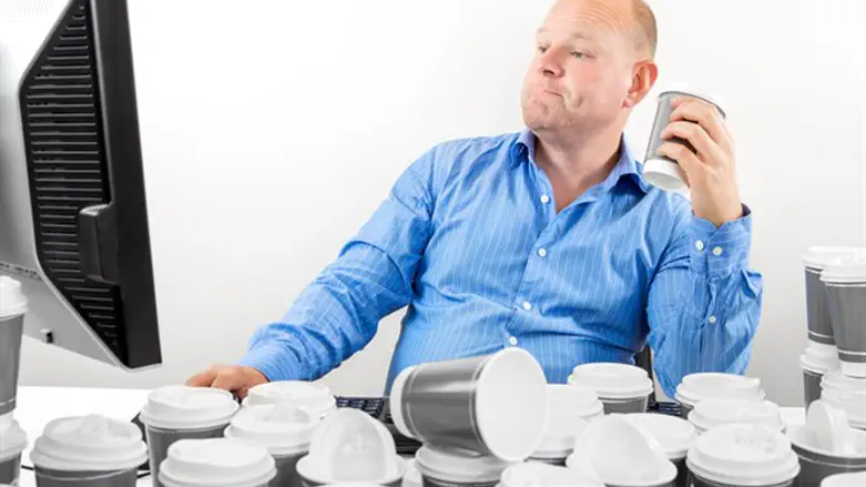 Fasting is difficult if you need caffeine