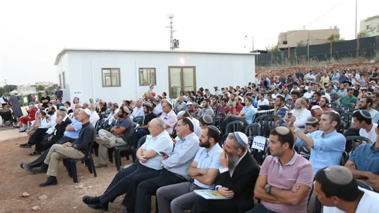 Inauguration of the new yeshiva