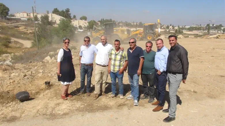 Beit El construction finally underway