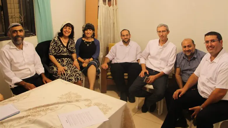 אנשי "הבית היהודי" עם בלוך