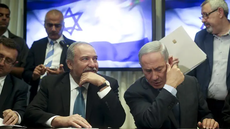 Liberman and Netanyahu
