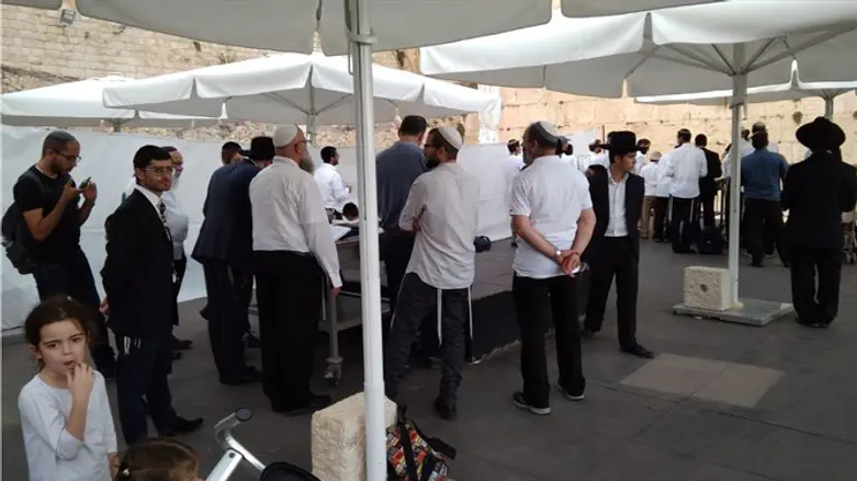 תפילה אורתודכסית ברחבה הרפורמית