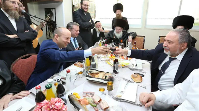 בנט וליברמן בימים טובים יותר