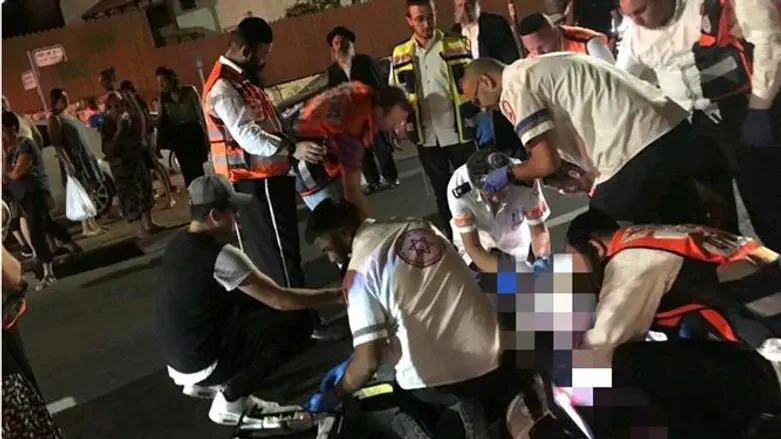 Beit Shemesh accident scene