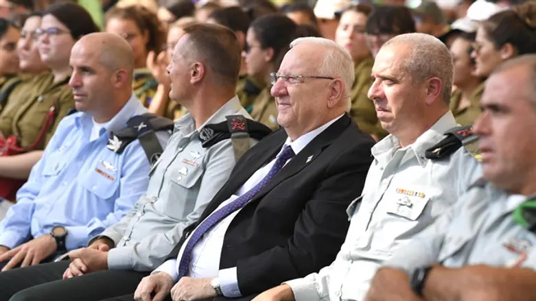 ריבלין באירוע ההוקרה למתנדבים בצה"ל