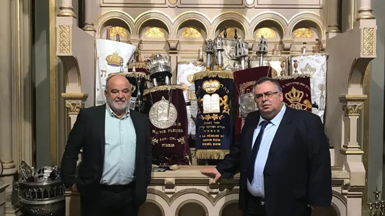 ח"כ סיידה וח"כ ביטן בצרפת