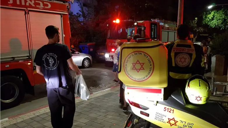 The fire in Ramat Gan