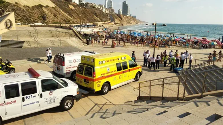 טביעה בחוף