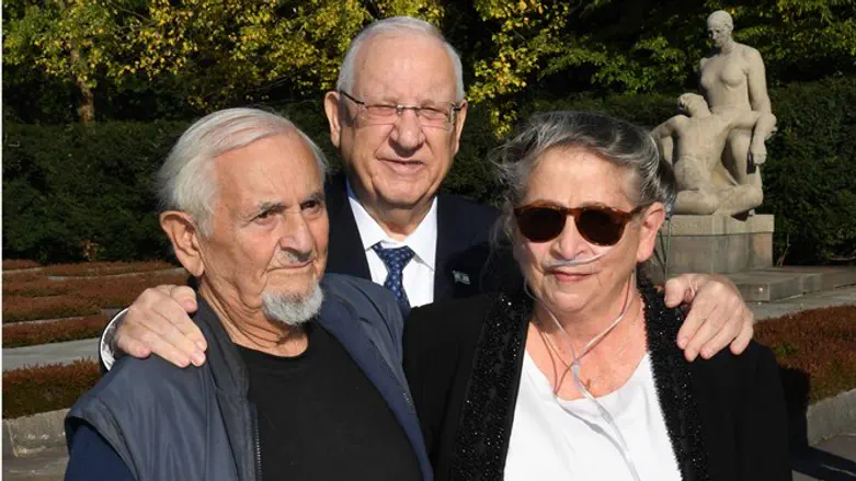 ריבלין ורעייתו עם ביסיאקוב