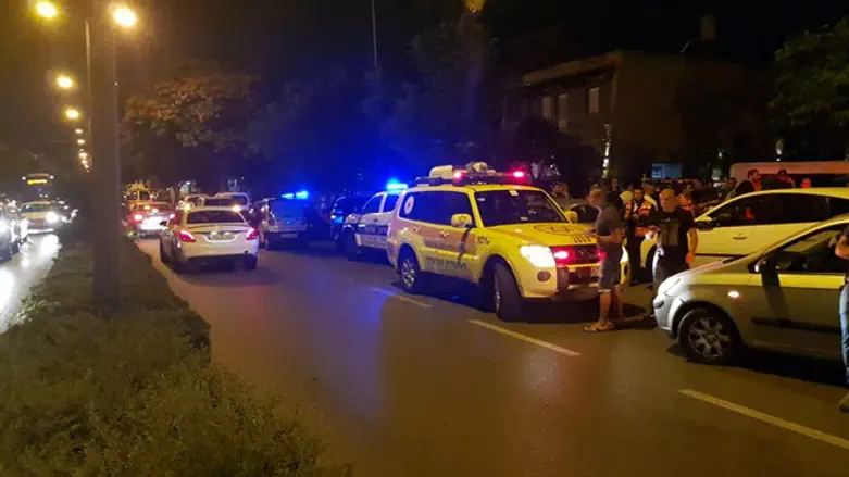 Возле дома в Нетании, где произошло убийство