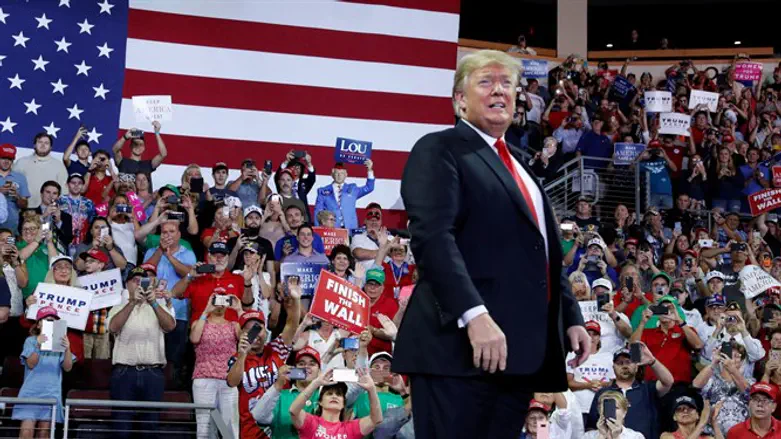 U.S. President Trump rally in Erie, Pennsylvania