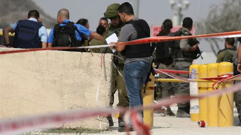 Scene of Samaria terror attack