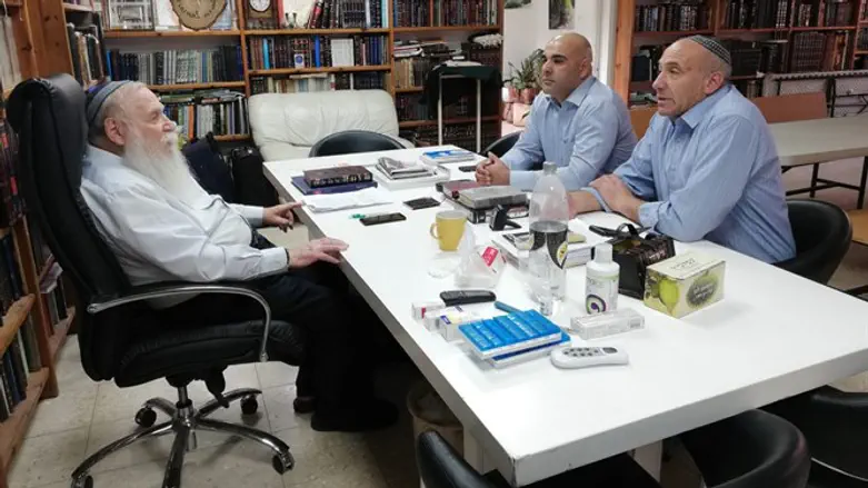 הפגישה עם הרב דרוקמן