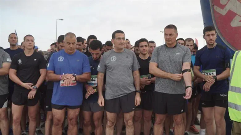 מימין לשמאל: אלוף תורג'מן, אלוף ברק ואלוף ברוך