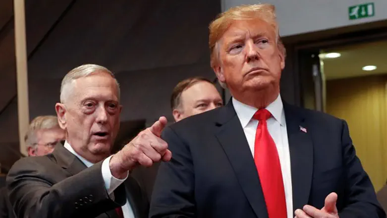 Trump and Defense Secretary Mattis