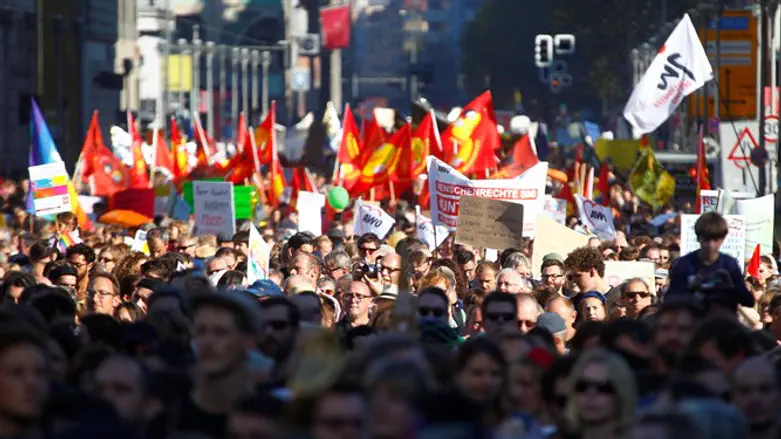 Unteilbar demonstration against discrimination in Berlin