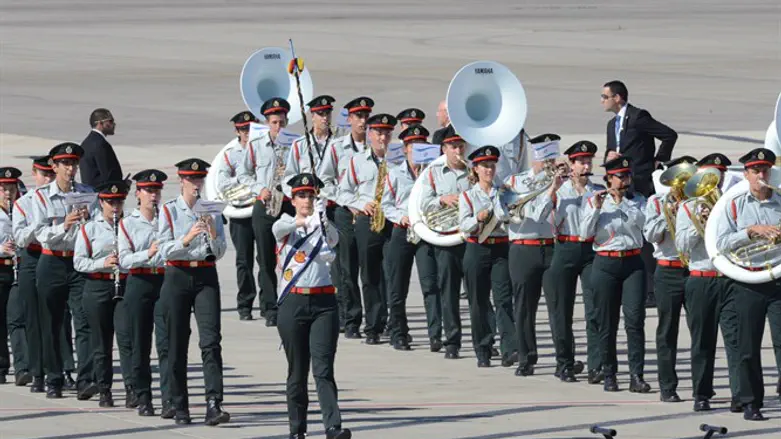 תזמורת צה"ל בקבלת פנים ממלכתית