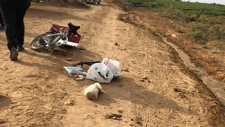 זירת התאונה