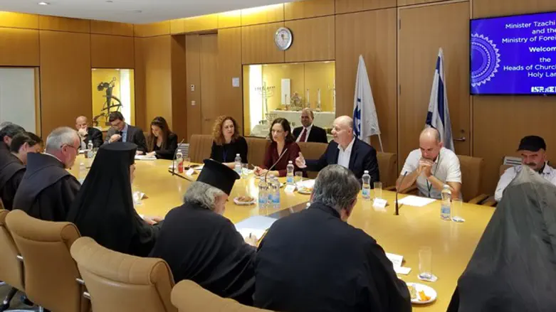 השר הנגבי במהלך הפגישה