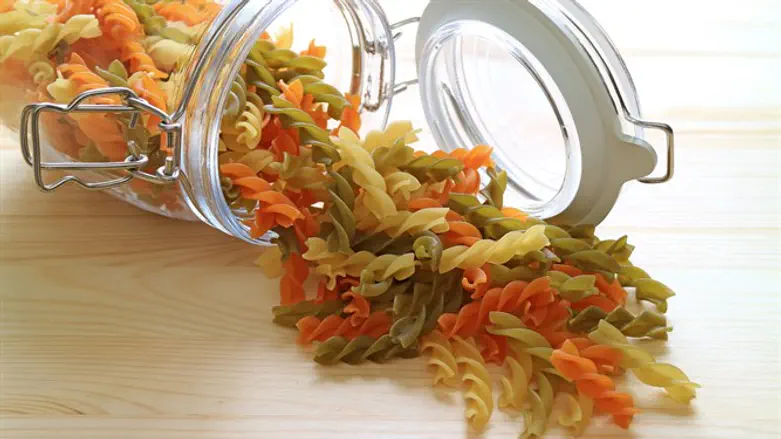 פסטה בשלושה צבעים