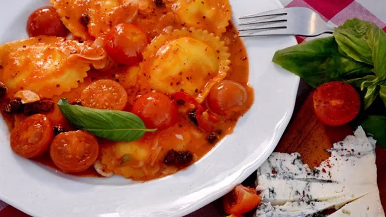 רביולי 4 גבינות