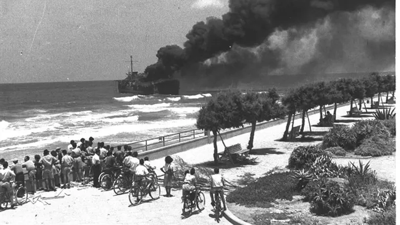 הירי על אלטלנה