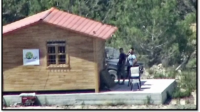 הולכים ומתקרבים אל הגבול. עמדת התצפית שנחשפה השבוע