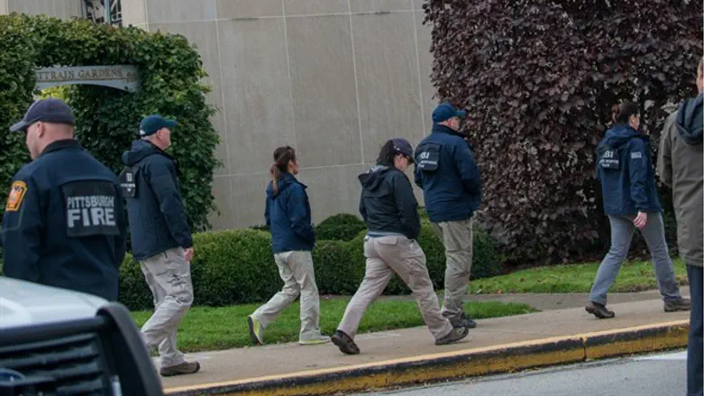 ФБР на месте расстрела