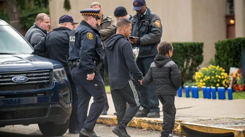 Scene of attack in Pittsburgh