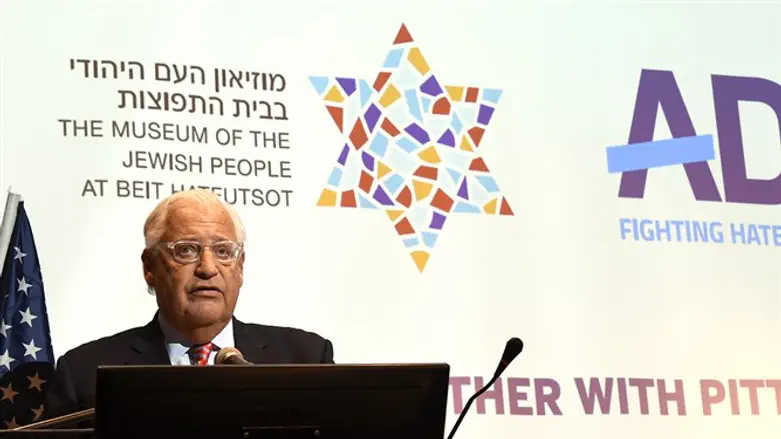 השגריר פרידמן באירוע הזיכרון