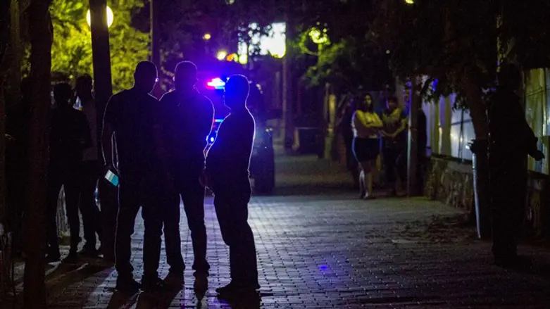 זירת הרצח בנתניה