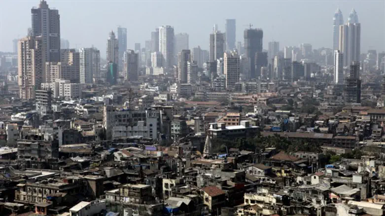 Crowded inner cities like Mumbai (pictured) are virtually breeding grounds for coronavirus