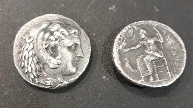 המטבעות שאותרו