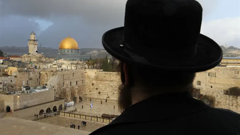 Overlooking the Temple Mount