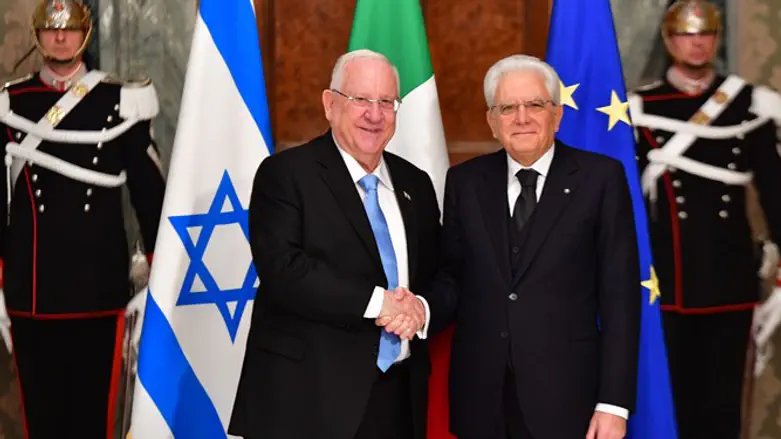 President Rivlin in Italy