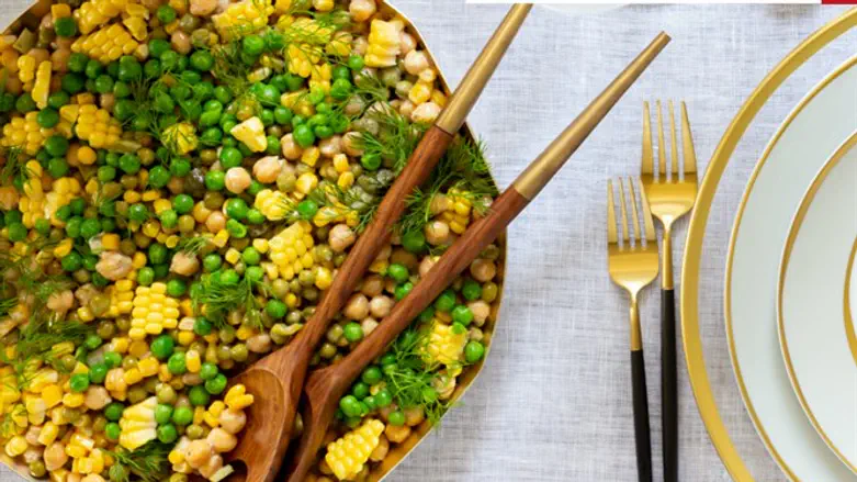 Dill and Chickpea Salad