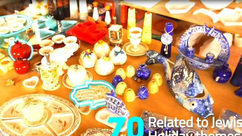 Taasion creates artwork related to Jewish traditions