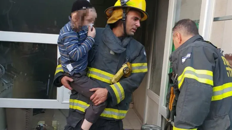 Fire in Beit Shemesh