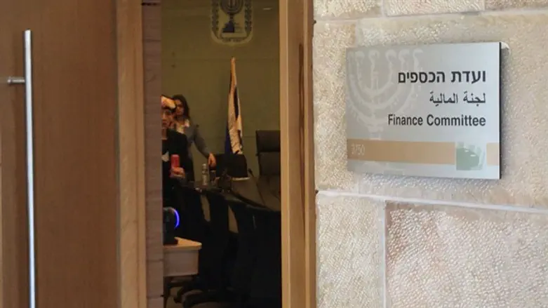 Зал заседания членов фракции "Бейт ха-Иегуди"