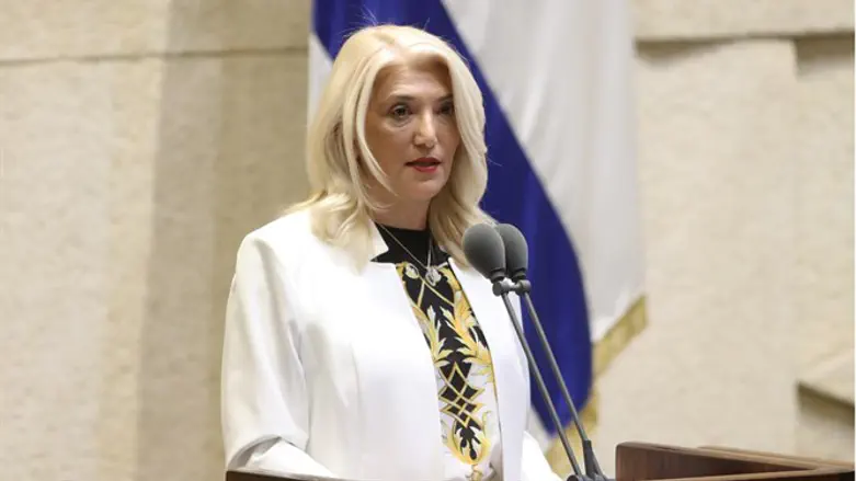 ח"כ אוסנת מארק, בנאומה הראשון בכנסת