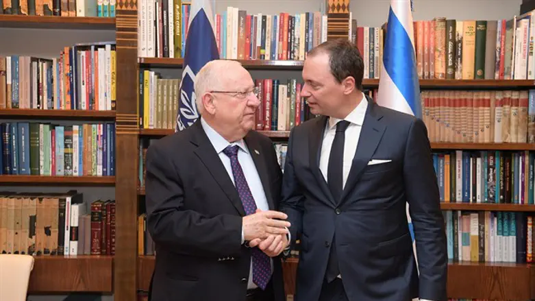 Rivlin and Danish Minister of Science and Higher Education