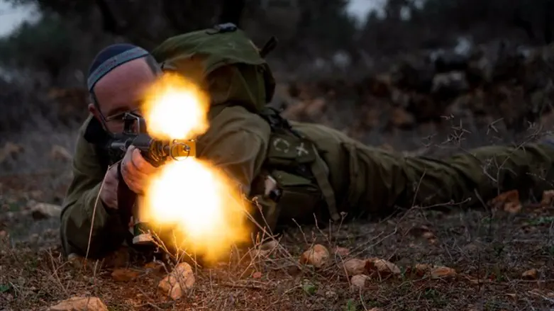 אימון קציני הגמ"ר שומרון